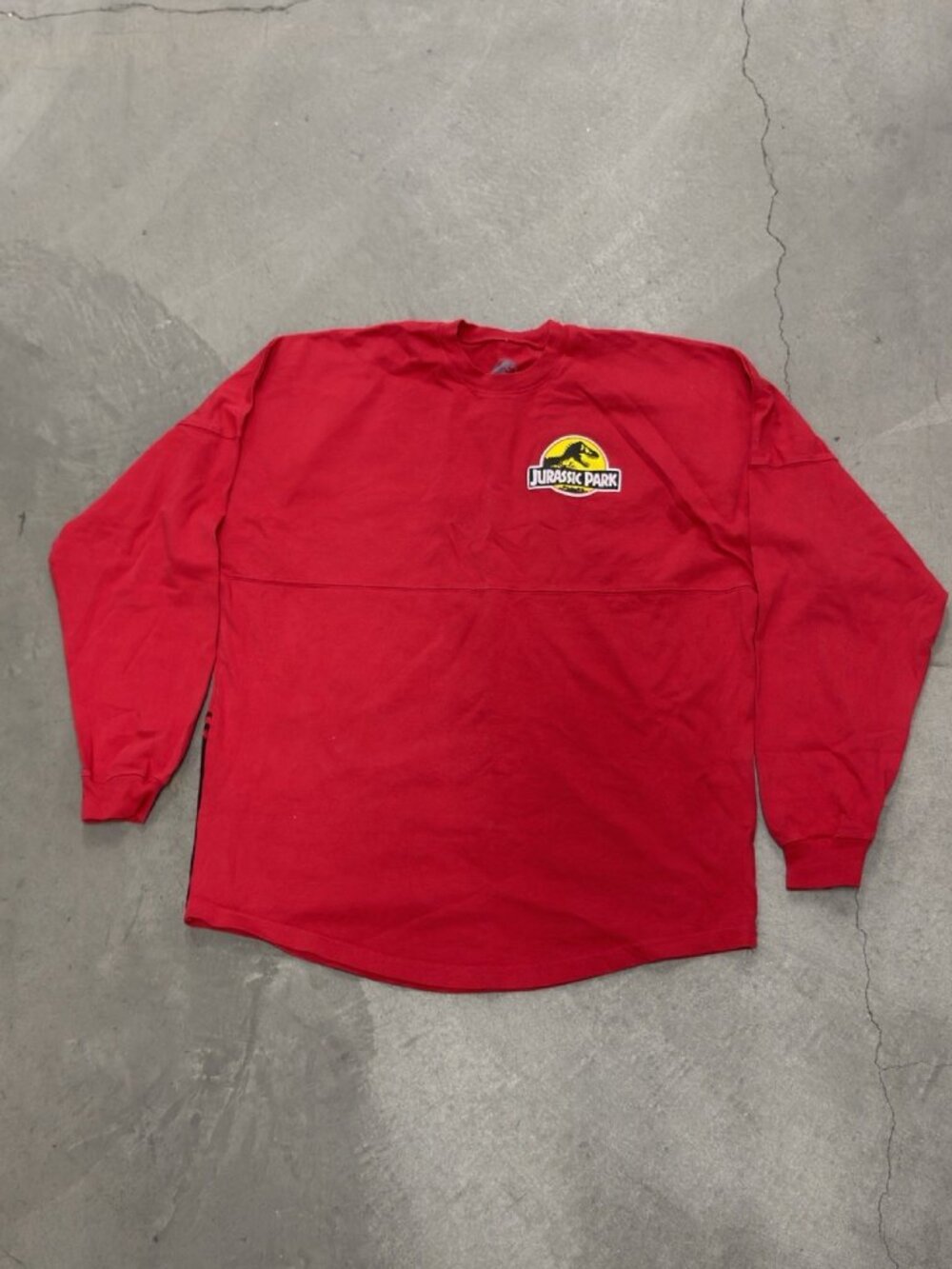 Universal Studios Jurassic Park 30th Anniversary Spirit Jersey Longsleeve SZ L